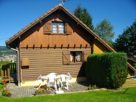 Gîte rural 'Chalet bois le montagnon' à Montlebon