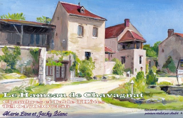 Chambre d'hôte 'Hameau de chavagnat' à Ebreuil