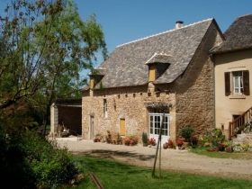 Chambre d'hôte 'La grange de la bonaurie' à Anglars st felix