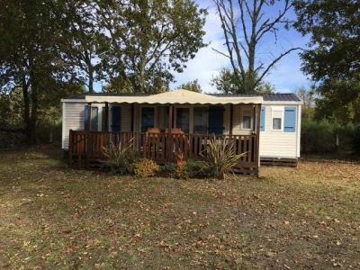 Chambre d'hôtes/mobile home 'Domaine de Labelo' dans les Landes
