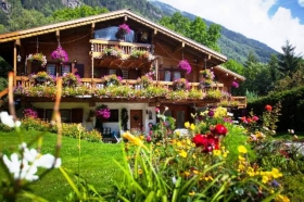 Chambre d'hôte 'CHALET A L OREE DU BOIS' à Les houches