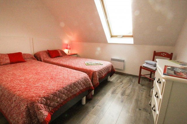 Chambre 2 lits 90x200