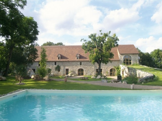 Chambre d'hôte 'Chambres et jardin de pierres' à Espédaillac