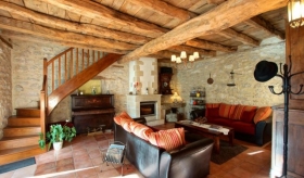 Chambre d'hôte 'Chambres et jardin de pierres' à Espédaillac