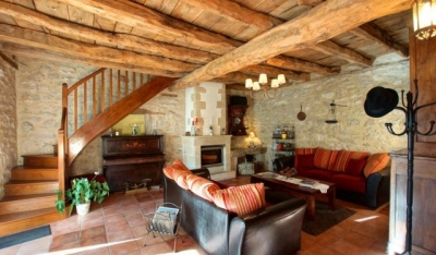 Chambre d'hôte 'Chambres et jardin de pierres' à Espédaillac