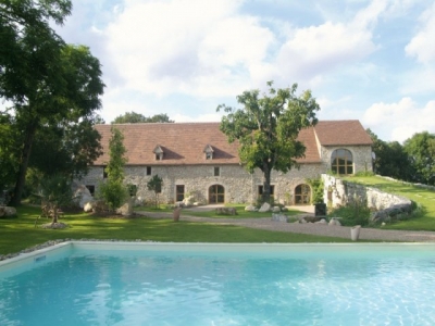 Chambre d'hôte 'Chambres et jardin de pierres' à Corn