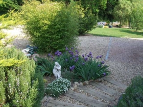 Chambre d'hôte 'Les volets bleus' à Les authieux papion