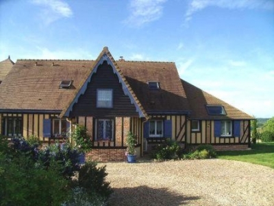 Chambre d'hôte 'Les volets bleus' à Le-Mesnil-Guillaume