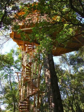 Chambre d'hôte 'Les CAB'ÂNES DU VARON -  Cabanes dans les arbres ' à Flayosc