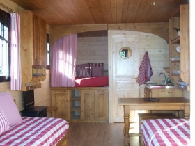 Gîte de séjour 'Les Roulottes de la Risle' à Calleville