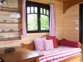 Gîte de séjour 'Les Roulottes de la Risle' à Calleville