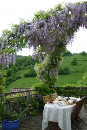 Chambre d'hôte 'Les terrasses de génat' à Esplas de serou