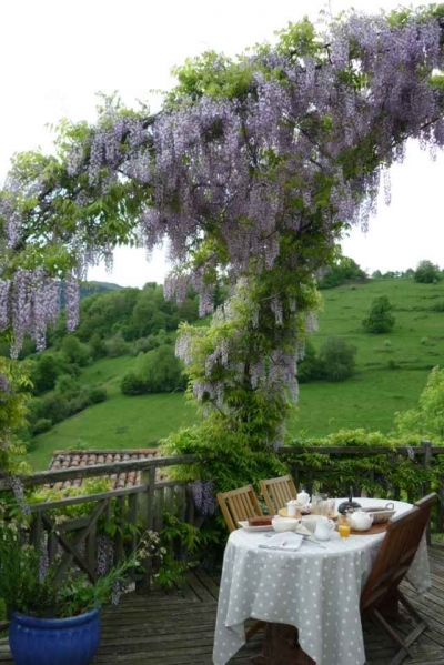 Chambre d'hôte 'Les terrasses de génat' à Esplas de serou