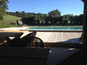 Chambres d'hôtes avec piscine 'Moulin de Laboirie' à Saint côme