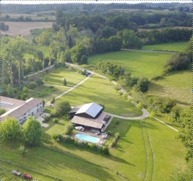 Chambres d'hôtes avec piscine 'Moulin de Laboirie' à Saint côme