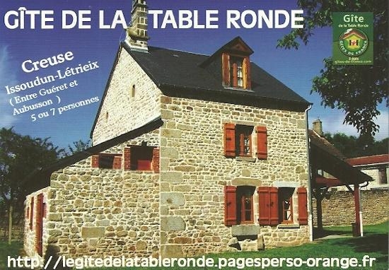 Gîte rural 'Gite de la table ronde' à Issoudun -létrieix
