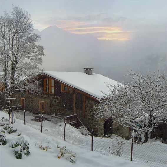 Photo Gîte rural Bozel Chalet gîte l 'ours blanc