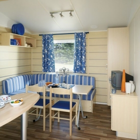 Mobil Home 'Camping les plamiers' à La trinité sur mer