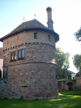 Château 'Castle of Osthoffen Alsace France' à Osthoffen