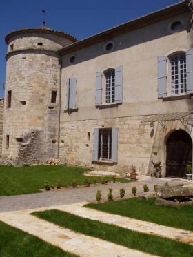 Chambre d'hôte 'Chateau de la bastide d'orniols' à Goudargues