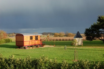 Chambre d'hôte 'La Roulotte des GAULIERS' dans le Pays de la Loire