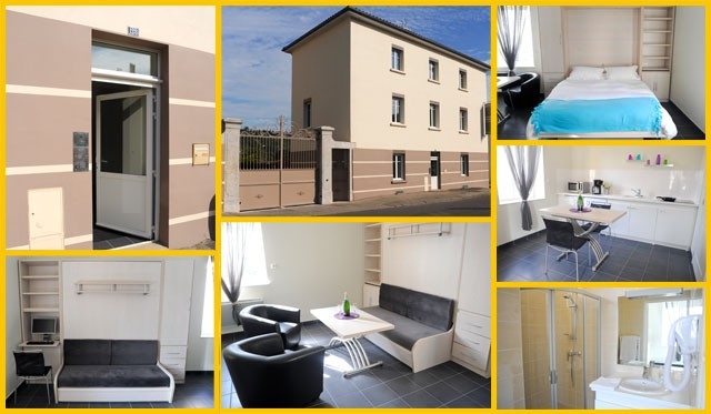 Studio / Appartement 'Aux jardins de l'isle' à Vienne