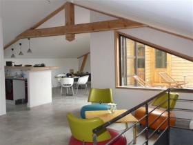 Gîte de groupe_chambres d'hote 'Aires passagères' à Sernhac