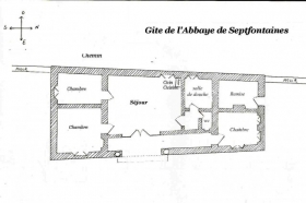 Gîte rural 'Abbaye de septfontaines' à Andelot