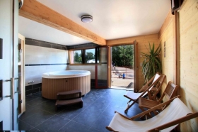 Chalet SPA Sauna 12 -15 pers 'Chalet d'hôtes Cosy nature & ressourcement 15 personnes-vosges- Géradmer' à Le tholy-gérardmer