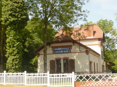 Chambre d'hôte 'Gare du val des bois' à Warmeriville