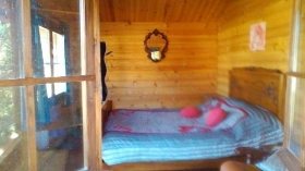 Chalets bois 'Les cabanes de riquier' à Moissac bellevue