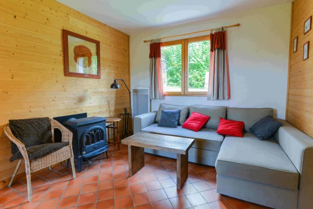 Photo 55 m2 + grande terrasse couverte et jardin. Saint martin d'uriage Gite des bonnets