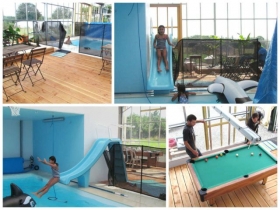 Grand Gîte 'Grand Gîte avec piscine' à Heric