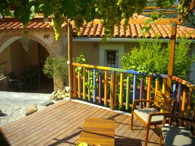 Photo 2 formules au choix : chambre d'hôtes ou gîte Sainte agnès Le bois de la maura