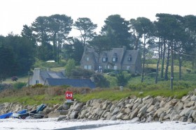 Maison vue sur mer 'Au Gré des Marées chambres d'hôtes vue mer pour 7 personnes' à Plouguerneau
