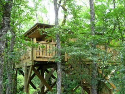 Cabane perchée 'Cabane perchée Jurassic' dans le Tarn et Garonne
