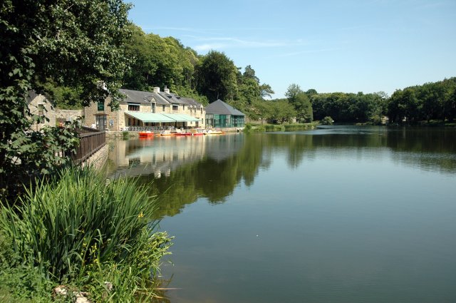 Photo Chalet ossature bois Rochefort-en-terre Domaine du moulin neuf