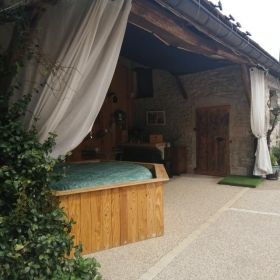 Chambre indépendante( spa et sauna privatifs) 'Alla dolce vita '