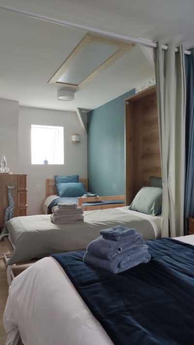 Chambres de 1 à 4 personnes  'L'Orée des Vignes ' à Saint georges sur cher