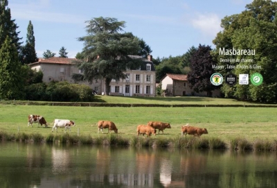 Chambres et table d'Hôtes de Charme, Gites 'Le Masbareau' en Limousin