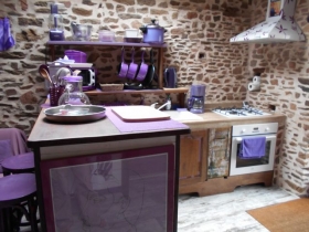 Petit gîte rural 'Le gîte mauve en normandie' à St omer