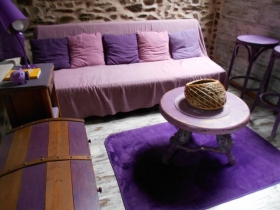 Petit gîte rural 'Le gîte mauve en normandie' à St omer