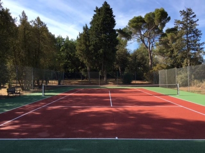 Villa 'Maison de charme en Provence, calme au milieu des vignes, piscine et tennis' à Bellegarde