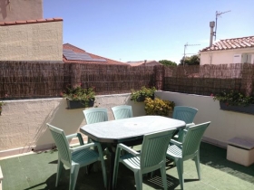 Gîte appartement meublé de tourisme 3 étoiles avec terrasse 'Gîte josée & phil' à Saint laurent de la salanque
