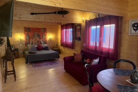 Chalet en bois 'Sanglier magique' à Boutenac
