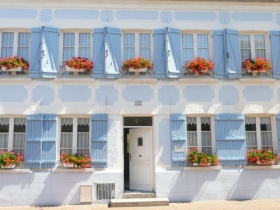 Chambre d'hôte 'La Maison Bleue en Baie' à Le crotoy