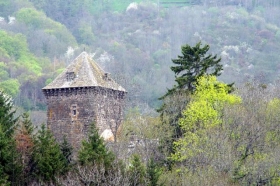 Chambre d'hôte 'Château de lescure' à Saint martin sous vigouroux