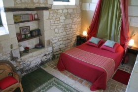 Chambre d'hôte - gîte 'Le Clos de ligré' à Chinon/ligré