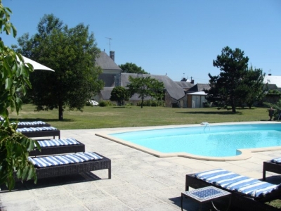 Chambre d'hôte - gîte 'Le Clos de ligré' à Chinon/ligré