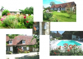 Chambre d'hôte 'Ferme la thillaye' à Le mesnil mauger